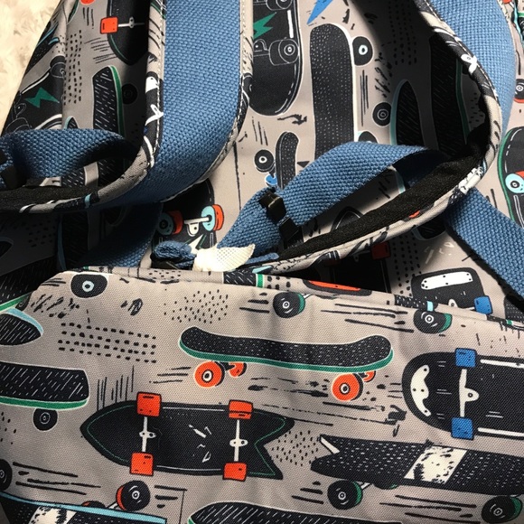 Kipling Class Room Small 13" Printed Laptop Backpack Skate Print - Picture 4 of 4